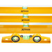 XTrade X0900010 Spirit Level Set in 25cm / 60cm / 120cm and 180cm lengths