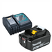 Makita Portable Fan DCF102Z 14.4/18V LXT Cordless + Charger and 1 x BL1850 5.0 Ah Battery