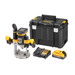 Dewalt DCW620H2-GB 18V XR Brushless 1/2" Plunge Router 2x 5.0Ah Powerstack Batteries, Charger & TSTAK Case