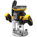 Dewalt DCW620H2-GB 18V XR Brushless 1/2" Plunge Router 2x 5.0Ah Powerstack Batteries, Charger & TSTAK Case