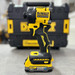 DeWalt 18V XR Brushless Hydraulic Impact Driver DCF870E2T-GB, 2x 1.7Ah Powerstack Batteries, Charger, and TSTAK Storage Case