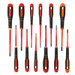 Bahco XXL Ergo 12 Piece VDE Insulated Slim Screwdriver Set BE9878SL