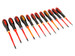 Bahco XXL Ergo 12 Piece VDE Insulated Slim Screwdriver Set BE9878SL
