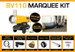 Master BV110DV 240 Volt Marquee Kit With 7.6 Meter Ducting, Digital Thermostat & Accessories BV110MKP12D
