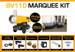 Master BV110DV Marquee Kit With 2 x 7.6 Metre Ducting, Analog Thermostat & Accessories BV110MKP14