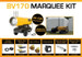 Master BV170DV Marquee Kit With 2 x 3 Metre Ducting, Analog Thermostat & Accessories BV170MKP5