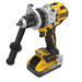 DeWalt DCD1007H2T 18v XR Brushless Combi Hammer Drill - 2x 5.0Ah Powerstack Batteries