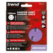 Trend AB/125/60Z - 125mm 60G Random Orbital Sanding Disc, 10 Pack