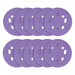 Trend Aluminium Oxide Random Orbital Sanding Disc 120 Grit 125mm 10pc