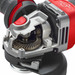 Milwaukee M18 FUEL FSAGV115XPDB-0 18v 115mm Braking Variable Speed Angle Grinder Body Only 4933478774