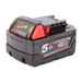 Milwaukee M18B5 M18 5.0Ah REDLITHIUM-ION Battery - 4932430483
