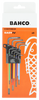 Bahco C1997TORX/9P Long TORX® Coloured L-Key Set, 9 Piece