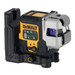 DeWalt DCLE14301GB-XJ USB 3x180° Green Beam Laser Level – Body Only with USB-C Cable