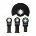 Makita B-67480 Multi Tool Starlock Plunge Cut Set (4 Piece)
