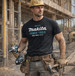 Makita 98P237 T-Shirt Black