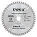 Trend CSB/16552T CraftPro 165mm 16552T Circular Saw Blade 20mm Bore for Fine Finish Cutting