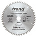 Trend CSB/25060 CraftPro 250mm 60T Circular Saw Blade 30mm Bore for Fine Finish Cutting