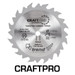 Trend CSB/19036TC CraftPro 190mm 36T Circular Saw Blade 30mm Bore for General Purpose and Fine Finish Cutting