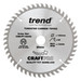Trend CSB/PT160/3PK CraftPro 160mm Circular Saw Blade for Fast Rip and General Cutting