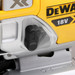 DeWalt DCS334P2-GB 18V XR Brushless Cordless Jigsaw with 2 x 5.0Ah Batteries, Charger and TSTAK Case