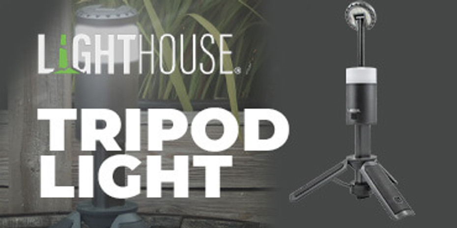 Light Up Every Adventure: The Lighthouse L/HA100MFT Rechargeable Multi-Function Tripod Light