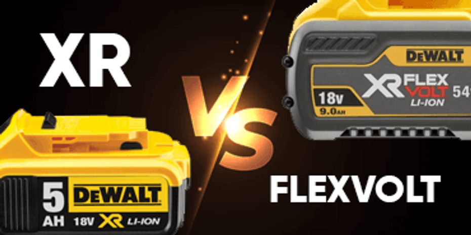 DeWalt XR vs FLEXVOLT