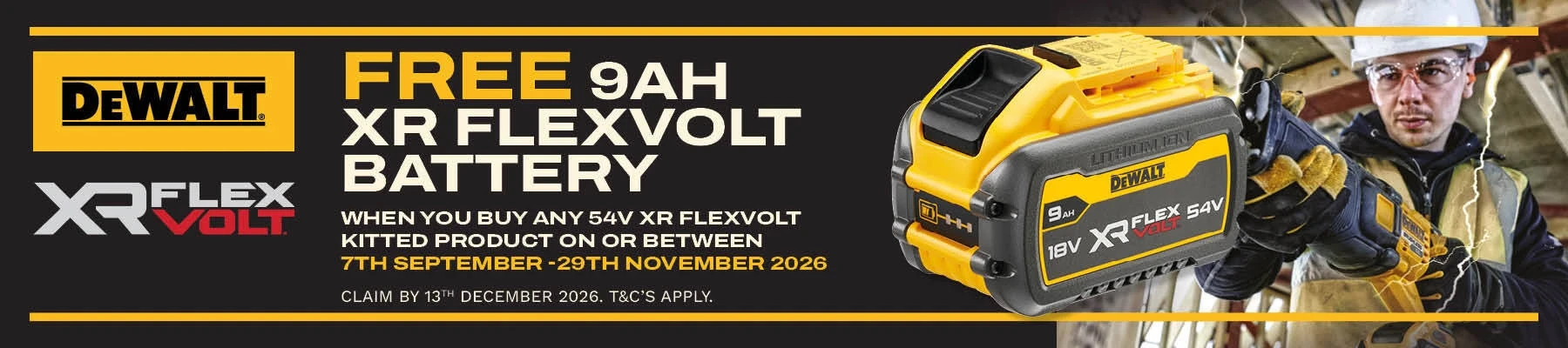 Free Dewalt Battery