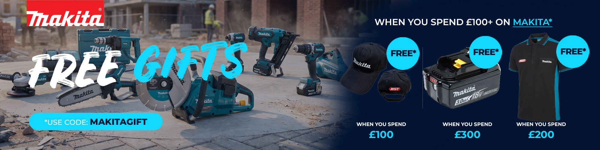 Free Makita gift