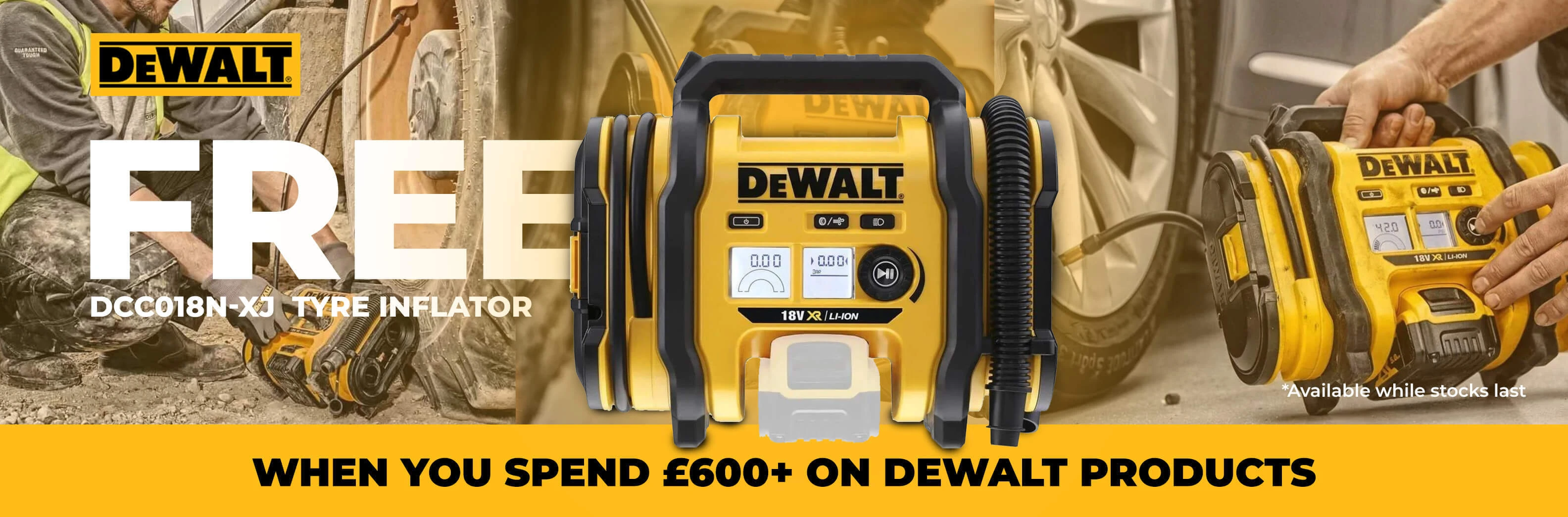 Free dewalt inflator