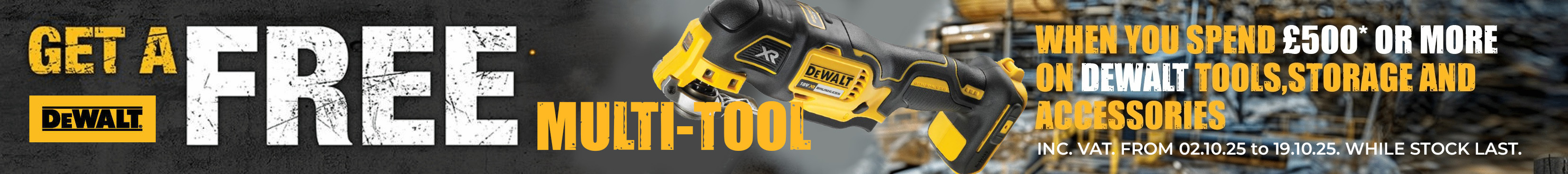 Dewalt Free multitool