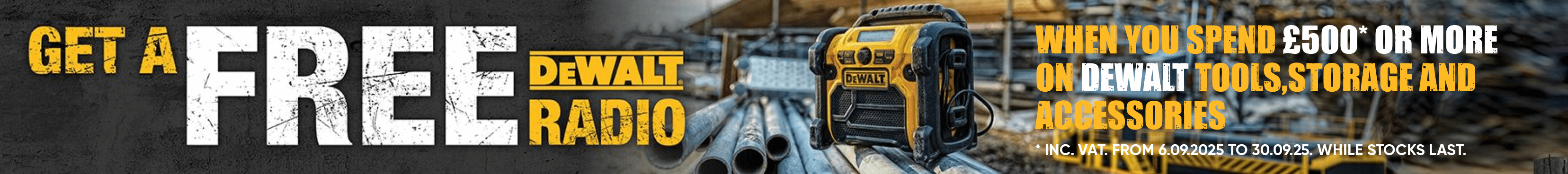 Dewalt Free radio