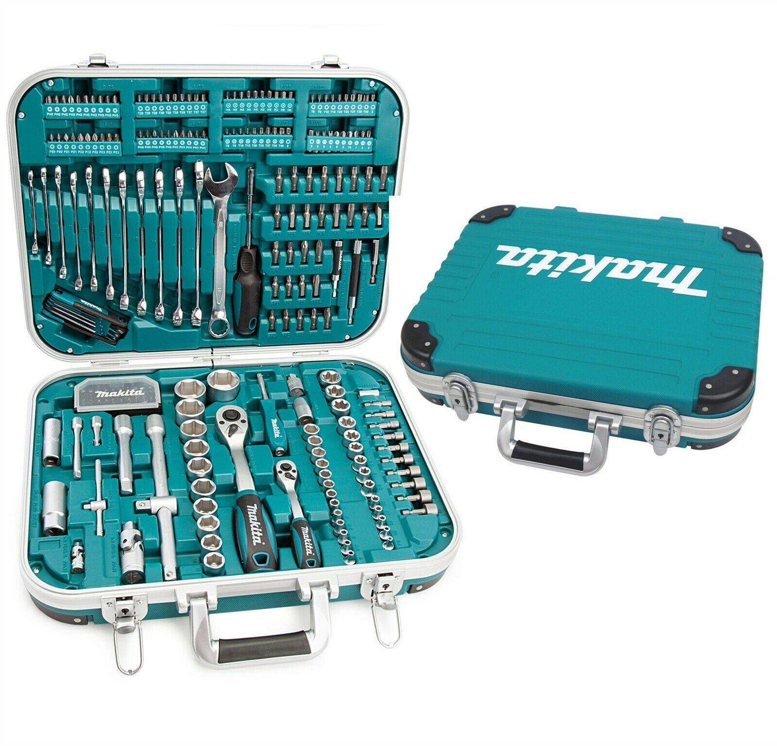 Makita 227 Piece General Maintenance Spanner Socket Screwdriver
