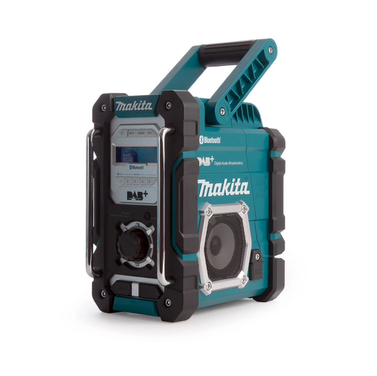 Makita DMR112+BL1830B+DC18RC Radio de chantier avec DAB + et Bluetooth +  batterie 3 Ah et chargeur