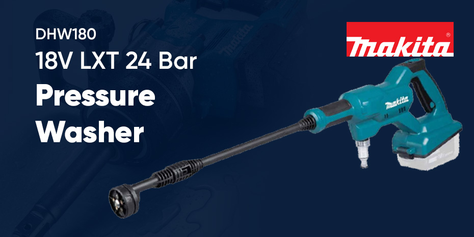 ​Makita DHW180: The New 18V Cordless Pressure Washer for Every Task