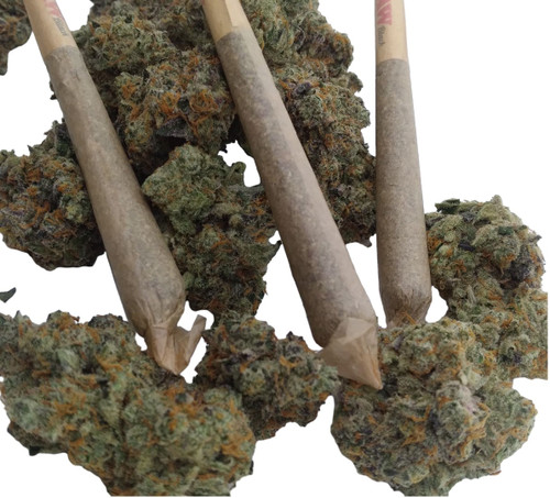 ALIEN GORILLA  1 GRAM PRE-ROLLED JOINTS INDICA THC 31.87%  GRADE: AAAA+