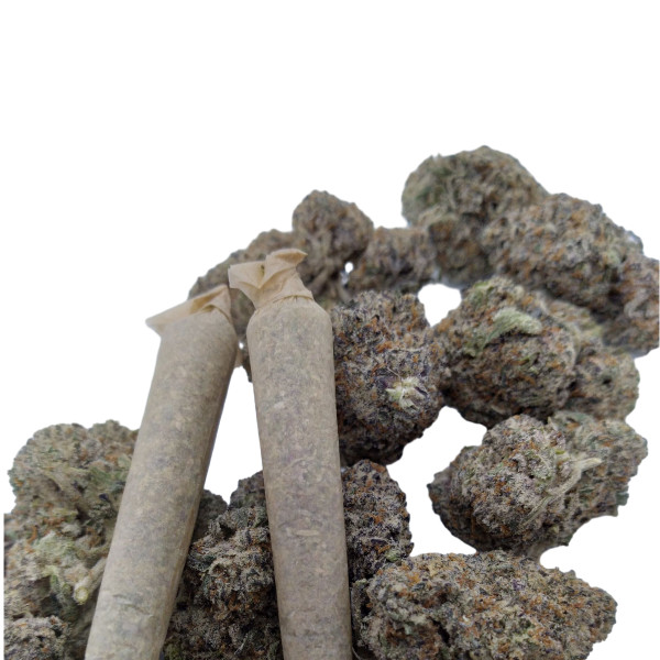 GREASY PINK 1 GRAM PRE-ROLLED JOINTS INDICA THC 34.5%  GRADE AAAA+