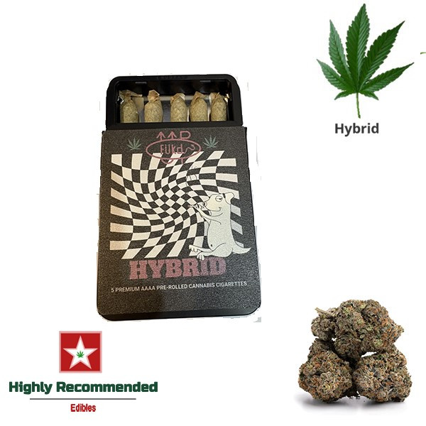 CANDY KUSH PRE-ROLLED JOINTS 5 x 0.7 Hybrid THC: 27.05%  GRADE AAAA