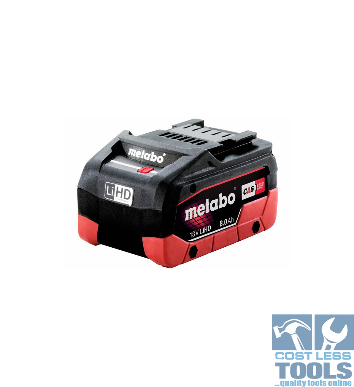 Metabo Battery 18V LiHD 8.0 AH 625369000 Cost Less Tools