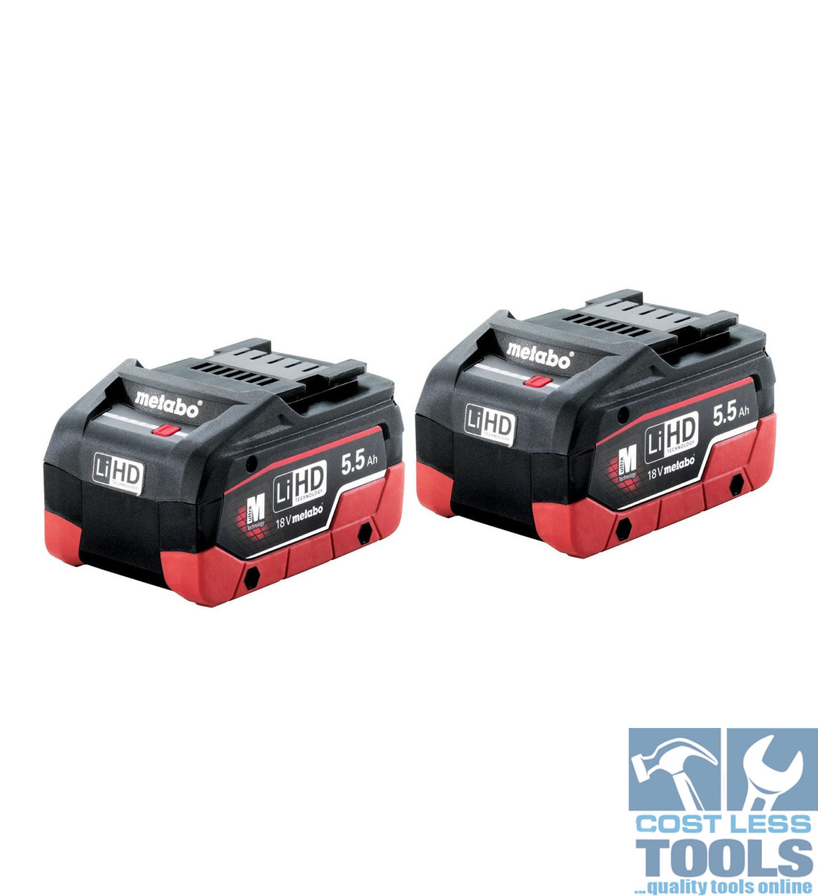 Metabo 18V LiHD Twin Battery Pack AU32102550 - Main Image