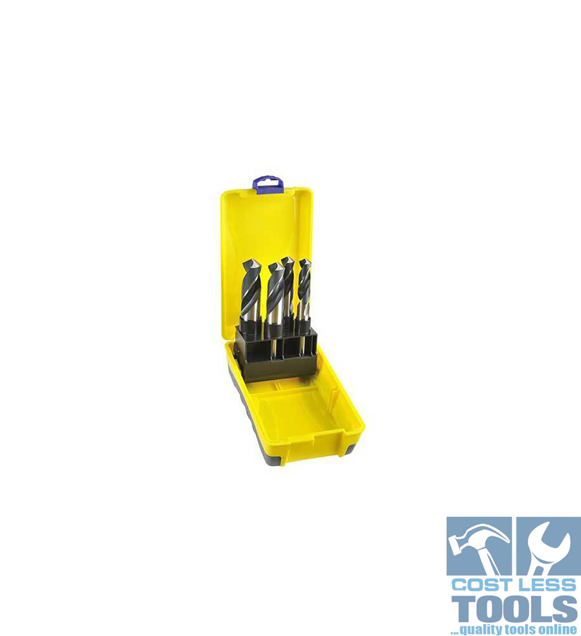 Bordo 4 Piece HSS Metric Reduced Shank Drill Set Cost Less Tools
