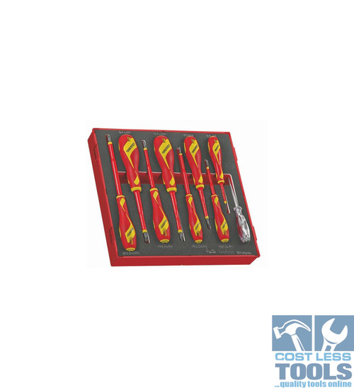 Teng 9 Piece 1000V Screwdriver Set - TEDV909N