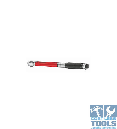 Teng 3/8" Drive Torque Wrench 5-25nm / 4-18ft/lbs -  3892AG-E1