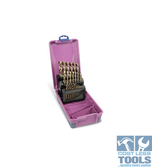 Bordo Cobalt 19 Piece Metric Drill Set - 2011-M2