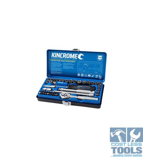 Kincrome 48 Piece 1/4" Drive Metric/Imperial Socket Set