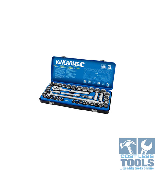 Kincrome 42 Piece 1/2 Drive Metric/Imperial Socket Set