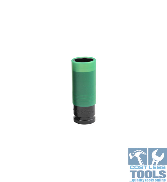 Kincrome Wheel Nut Super Impact Socket 22mm 1/2" Square Drive