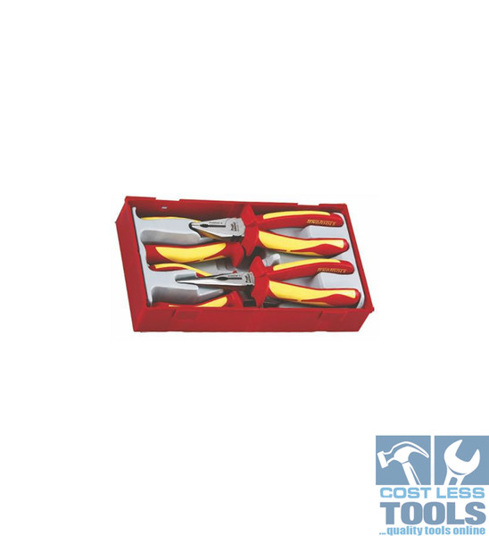 Teng 4 Piece Insulated 1000V Plier Set - TTV440