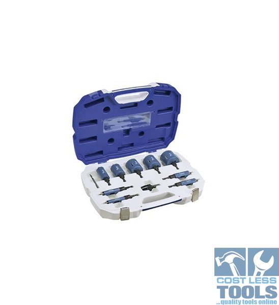 Bordo 9 Piece Tradesman's Holesaw Kit - 7030-S1