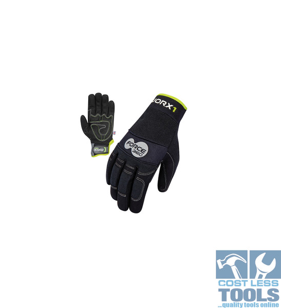 Force 360 Original Mechanics Gloves Large - WORX1L