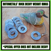 Rotometals' Round SNAGLESS Duck Decoy Weights - (1 Dozen + 3 Free = 15 Total)